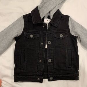NWT Miles the Label Denim & fleece Jacket - 24 Months